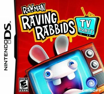 Rayman - Raving Rabbids - TV Party (USA) (En,Fr,Es) box cover front